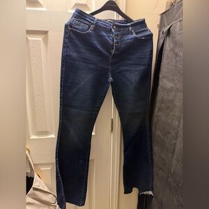 Dark Indigo Women's Straight Leg Jeans